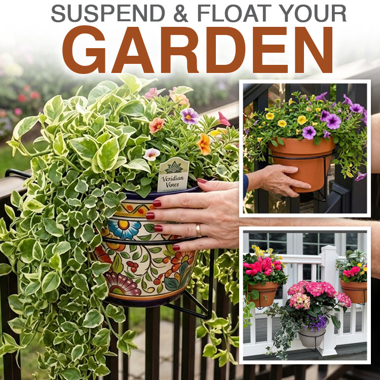 🔥💞LAST DAY 50% OFF ✨Floating Railing Planter - Plant Clip
