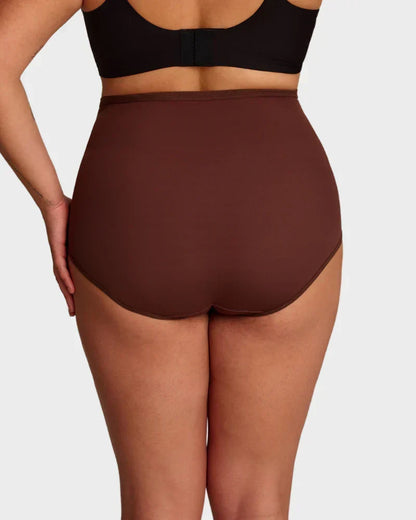 🌸Plus-Size High-Waist Cross Tummy Control Panties