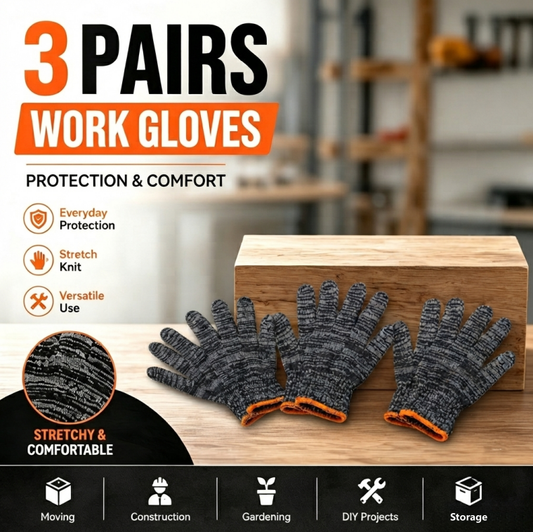 Orodira® All-Terrain Hand Shield：The Ultimate Breathable Work Glove for Garden, Workshop & Home.
