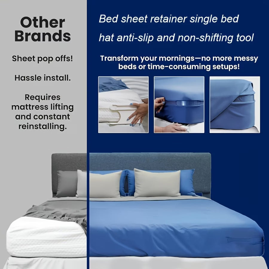 Orodira®🛏️ Adjustable Bed Sheet Grippers – 4-Piece Set UPSELL