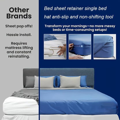 Orodira®🛏️ Adjustable Bed Sheet Grippers – 4-Piece Set UPSELL