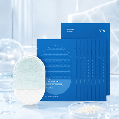 ✨ Double-Sided Face & Body Exfoliating Pads – 8 Per Pack