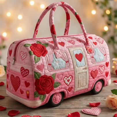 💞LAST DAY 50% OFF ✨Orodira® Hippie Journey Quilted Duffle Bag 3