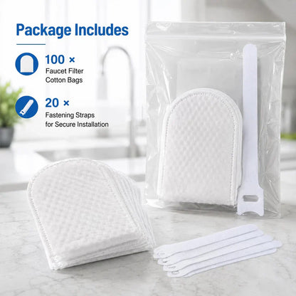 Orodira® Universal Faucet Filter Bag Effective filtration for tap water and spring water, removes rust and various impurities