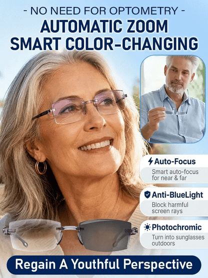 👓Smart Zoom Diamond-Cut Reading Glasses
