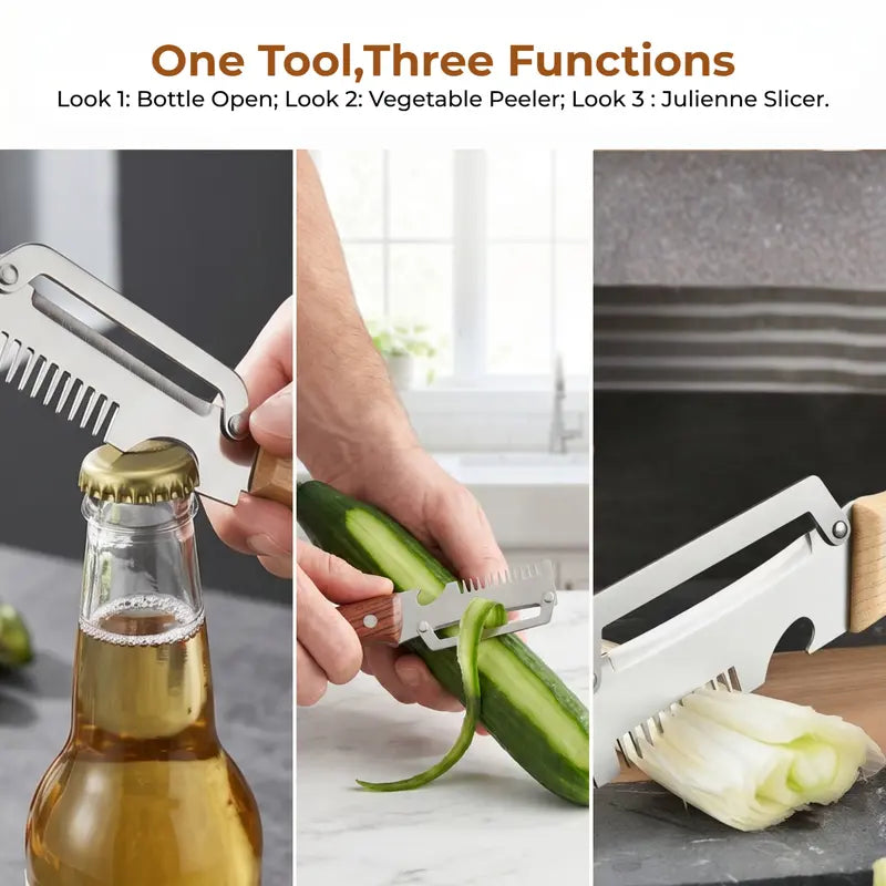 Last Day 60% OFF 🔥BVJ®✨🔪 Multi-Functional Stainless Peeler 🥕