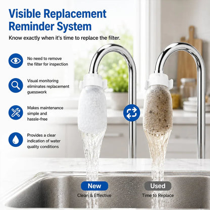 Orodira® Universal Faucet Filter Bag Effective filtration for tap water and spring water, removes rust and various impurities