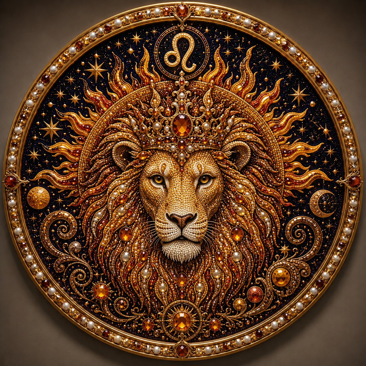 ♈ 12-Sign Zodiac Pearl Art DIY Kit – Create Your Sparkling Sign UPSELL