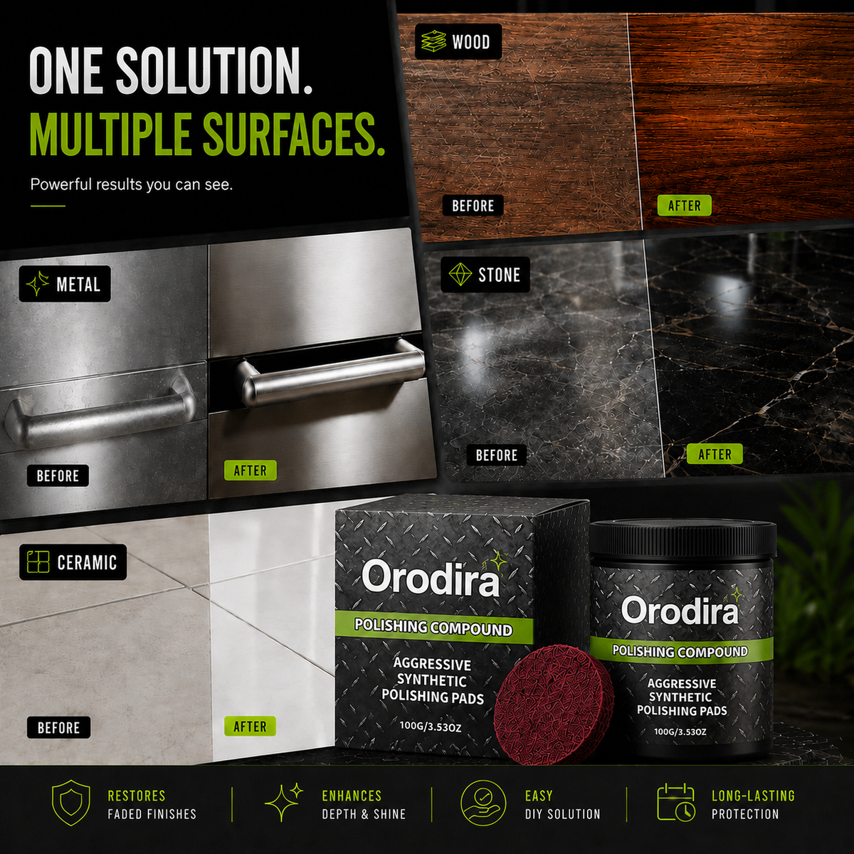 Orodira® ✨ All-in-One Surface Restoration Polish Kit