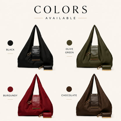 👜Orodira® Pocket-Sized Foldable Tote – Clips to Your Keys and Opens in Seconds
