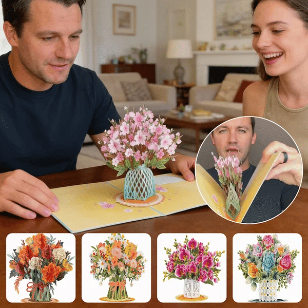 💞LAST DAY 75% OFF ✨Paper Love Mother's Day Card, Happy Mothers Day Pop Up Card 3D Design