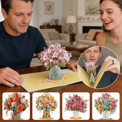 💞LAST DAY 75% OFF ✨Paper Love Mother's Day Card, Happy Mothers Day Pop Up Card 3D Design