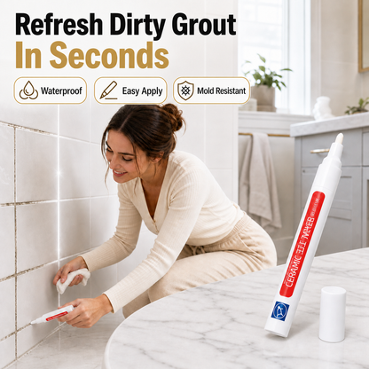 ⏳ FINAL 24 HOURS · 75% OFF✨Anti-mould and waterproof joint pen for ceramic tiles UPSELL