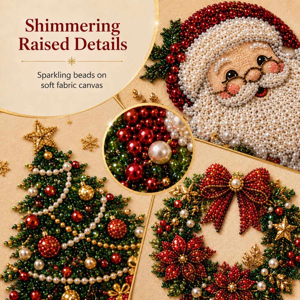 Orodira® 🎄 DIY Christmas Pearl Diamond Painting Kit