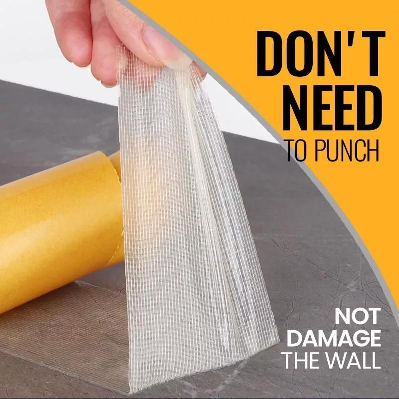 ✨Mesh Magic Double Sided Tape🥳|Zero Wall Damage Washable Reusable Heavy Duty Tape, 120°F Heat Resistant 100% Waterproof No Drill Adhesive Strips Replace Foam Tape & Nails❌🔨-8HJ9