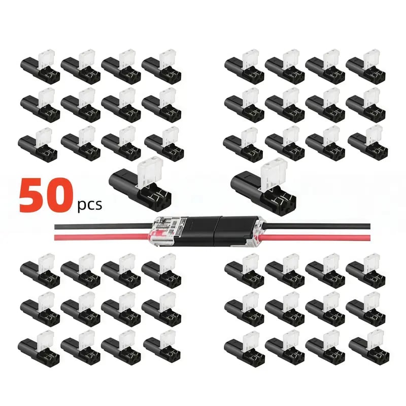⚡ 2-Pin Quick Wire Connectors – Fast Secure Connections