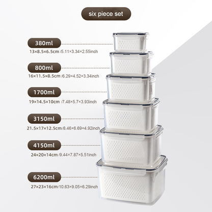 💷Food Saver Fridge Containers – See Your Fresh Produce Before It Goes Bad