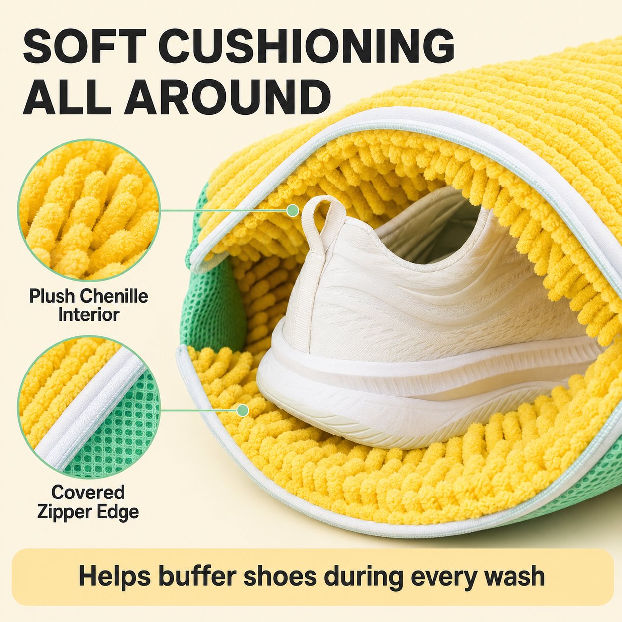Laundry Shoe Washing Bag for Washing Machine