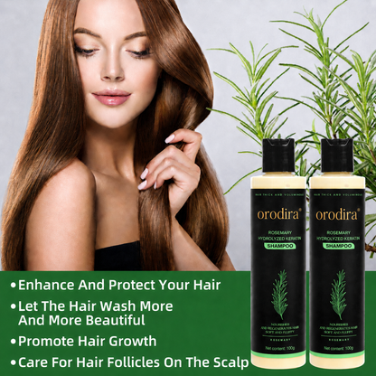 🔥💞LAST DAY 50% OFF ✨Rosemary Keratin Shampoo | Hair Growth & Anti-Dandruff Scalp Treatment