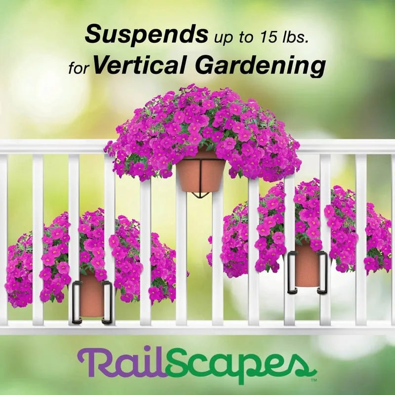 🔥💞LAST DAY 50% OFF ✨Floating Railing Planter - Plant Clip
