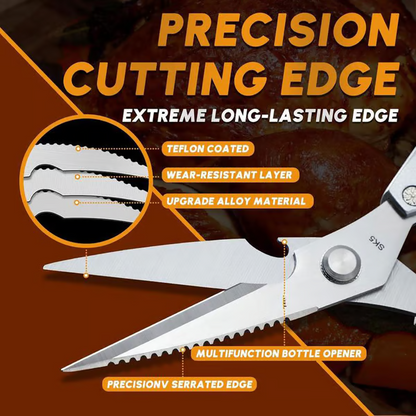 🔥💞LAST DAY 75% OFF ✨Kitchen Scissors All Purpose - Stainless Steel Kitchen Shears