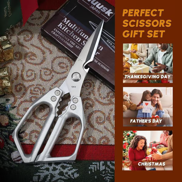 🔥💞LAST DAY 75% OFF ✨Kitchen Scissors All Purpose - Stainless Steel Kitchen Shears