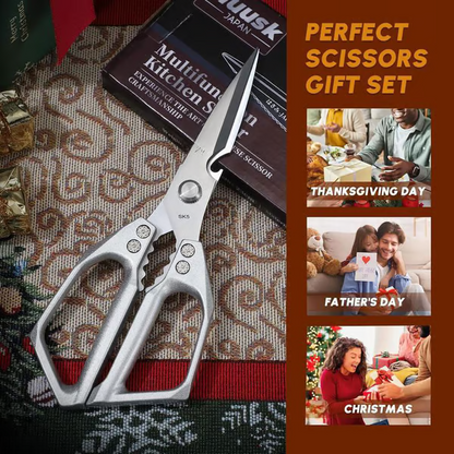 🔥💞LAST DAY 75% OFF ✨Kitchen Scissors All Purpose - Stainless Steel Kitchen Shears