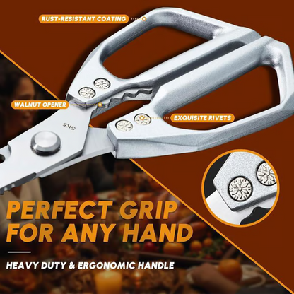 🔥💞LAST DAY 75% OFF ✨Kitchen Scissors All Purpose - Stainless Steel Kitchen Shears