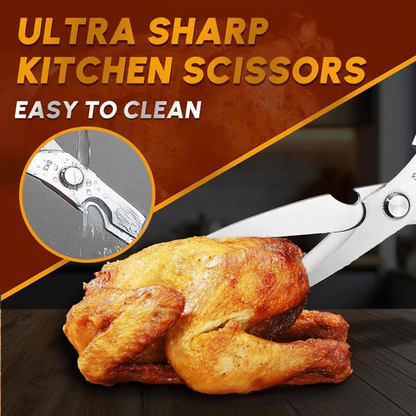 🔥💞LAST DAY 75% OFF ✨Kitchen Scissors All Purpose - Stainless Steel Kitchen Shears