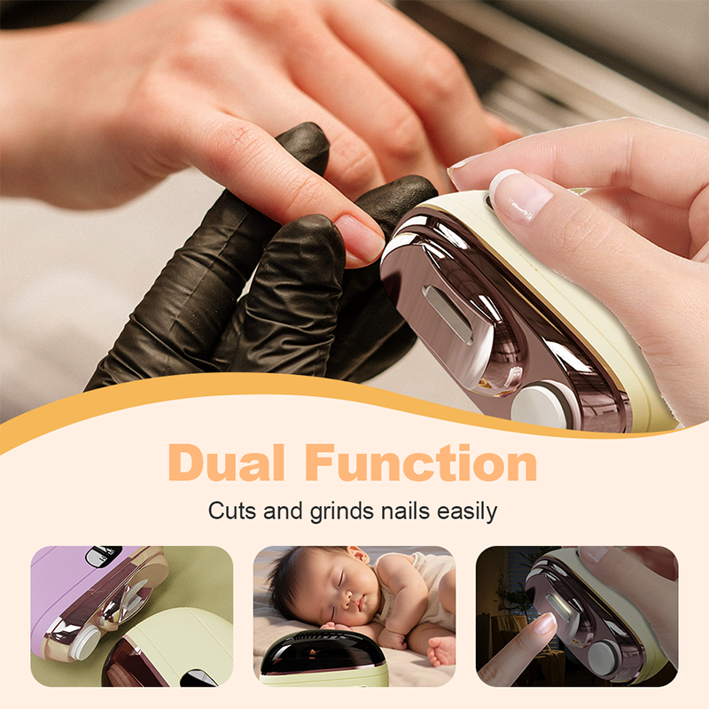 Orodira® ✂️ Gentle Electric Nail Clipper for Family Use
