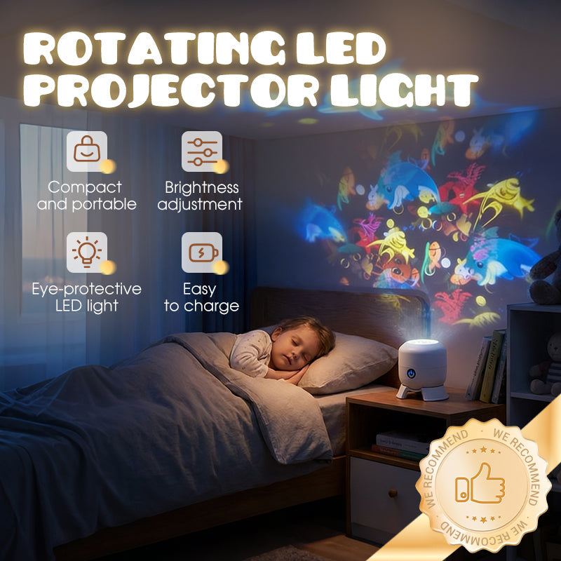 🥳2026 HOT SALE🥳3-Theme Dynamic Rotating Light Projector UPSELL🌙✨