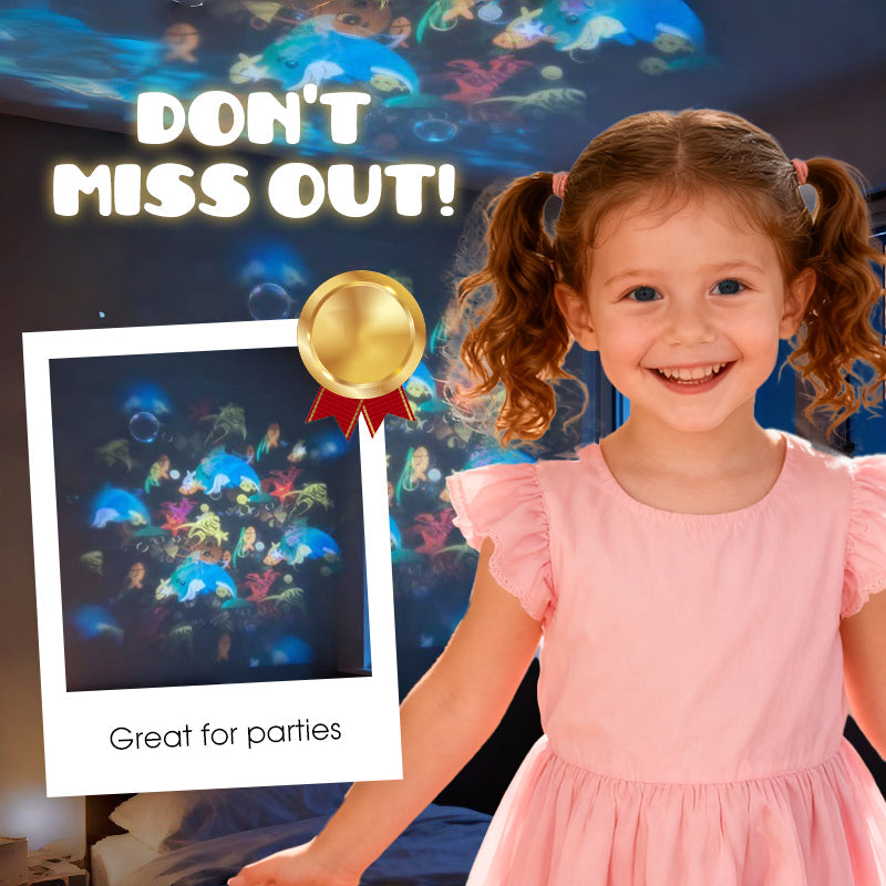 🥳2026 HOT SALE🥳3-Theme Dynamic Rotating Light Projector UPSELL🌙✨