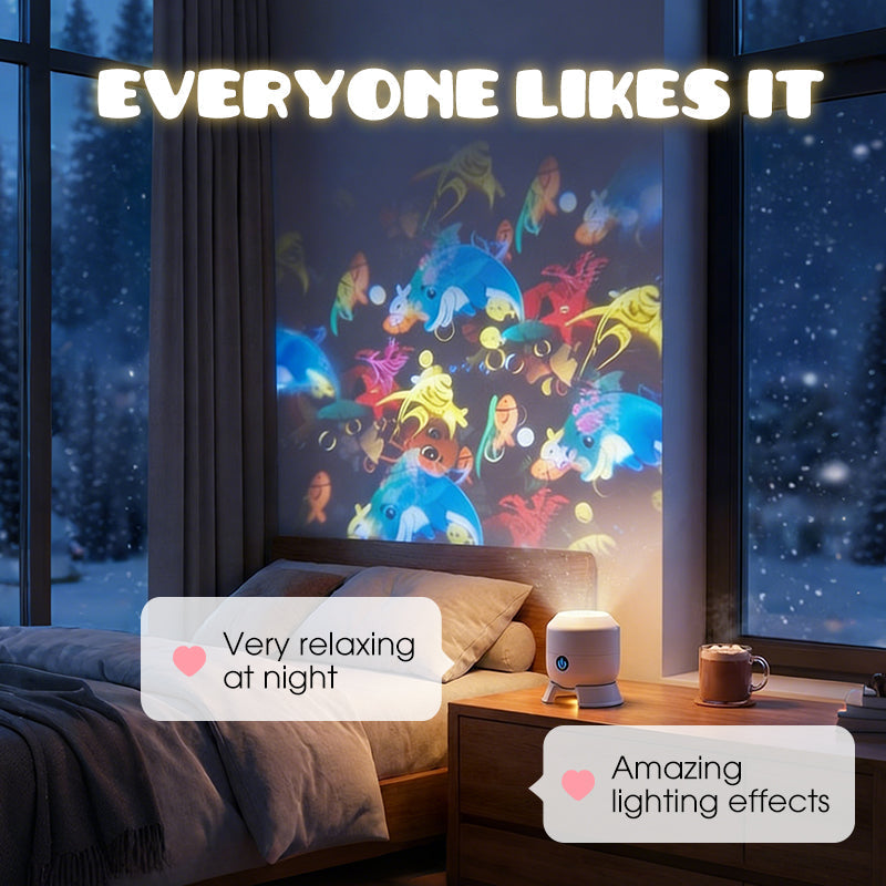🥳2026 HOT SALE🥳3-Theme Dynamic Rotating Light Projector UPSELL🌙✨