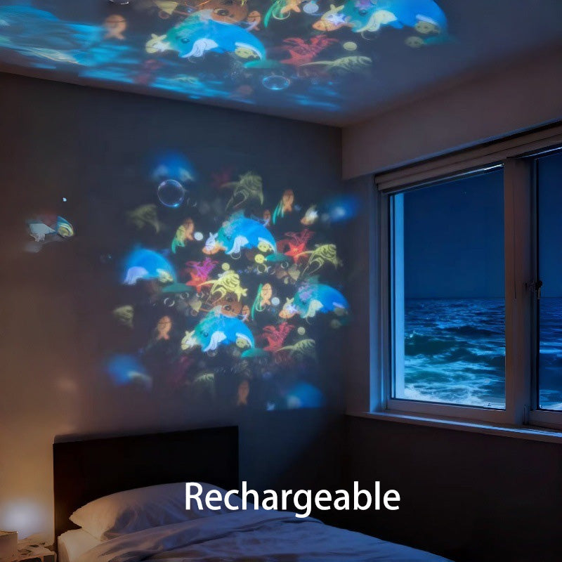 🥳2026 HOT SALE🥳3-Theme Dynamic Rotating Light Projector UPSELL🌙✨