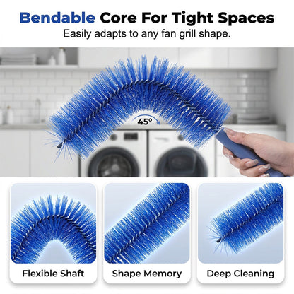 BVJ®360° All-Around Flexible Fan Cleaning Brush