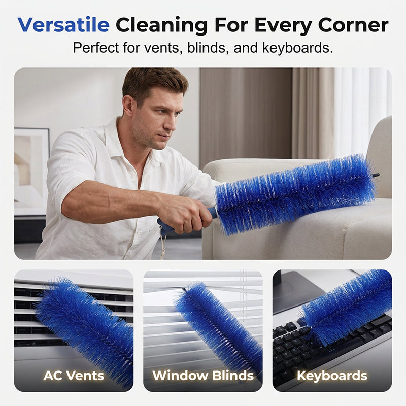 BVJ®360° All-Around Flexible Fan Cleaning Brush