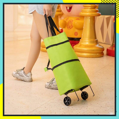 Orodira®🛒 Foldable 2-in-1 Rolling Shopping Bag UPSELL