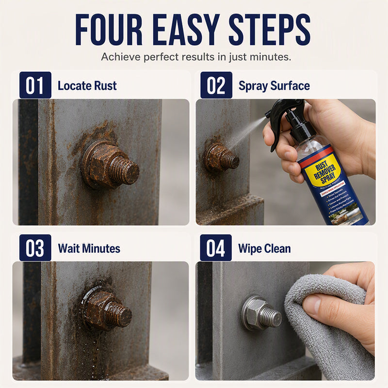 ⚙️ Multi-Purpose Rust Remover & Lubricant Spray