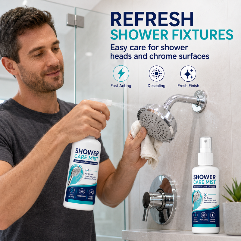 ⏳ FINAL 24 HOURS · 50% OFF🚿 Shower Limescale Remover Spray – Tackle Hard Water Buildup