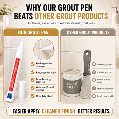 ⏳ FINAL 24 HOURS · 75% OFF✨Anti-mould and waterproof joint pen for ceramic tiles UPSELL